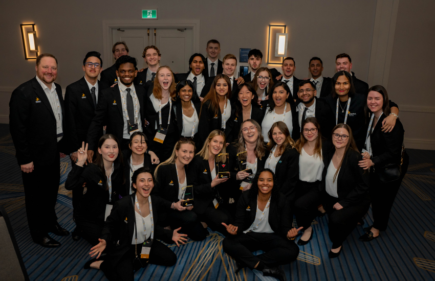 Enactus team photo